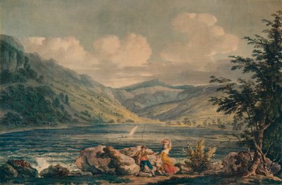 Hawes Water, Westmorland, 1790, 1935 tekijältä Edward Dayes