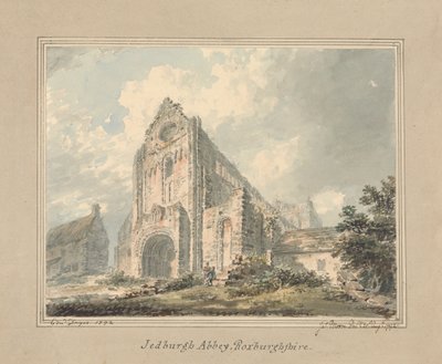 Jedburgh Abbey, Roxburghshire tekijältä Edward Dayes