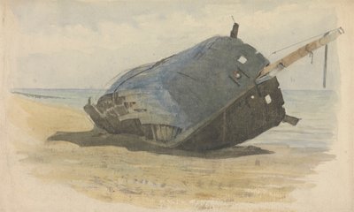 Hulk karille rannalla tekijältä Edward Duncan