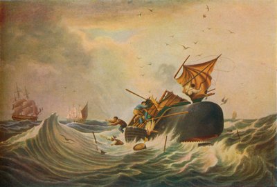 Etelämeren valaiden kalastus, 1836 tekijältä Edward Duncan