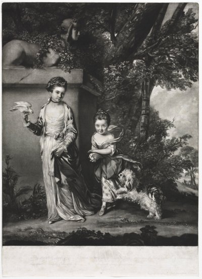 Ladies Amabel ja Mary Jemima Yorke tekijältä Edward Fisher