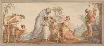 Allegoria syksylle tekijältä Edward Francis Burney