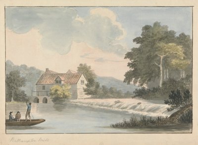Bathampton Mill tekijältä Edward Francis Burney