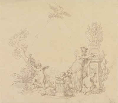 Suunnitelmat Beethovenin teosten kuvituksiin tekijältä Edward Francis Burney