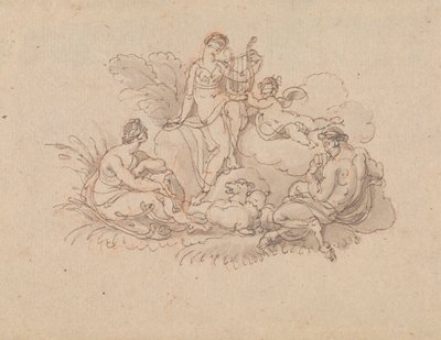Erato ja Pan tekijältä Edward Francis Burney