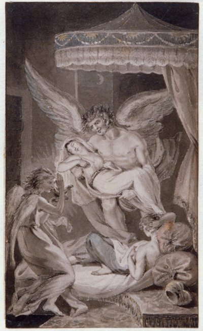 "Genius Bearing the Soul Aloft", c1780-1848 tekijältä Edward Francis Burney