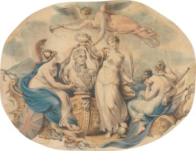 Kunnioitus Nelsonille tekijältä Edward Francis Burney