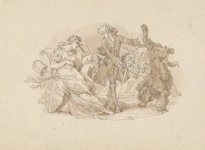 Cena teatral finlandesa tekijältä Edward Francis Burney