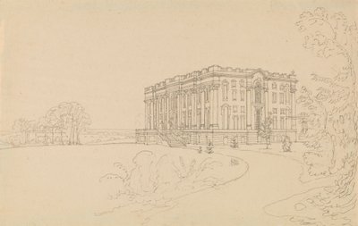Näkymä Easton Nestonista, Northantsista tekijältä Edward Francis Burney