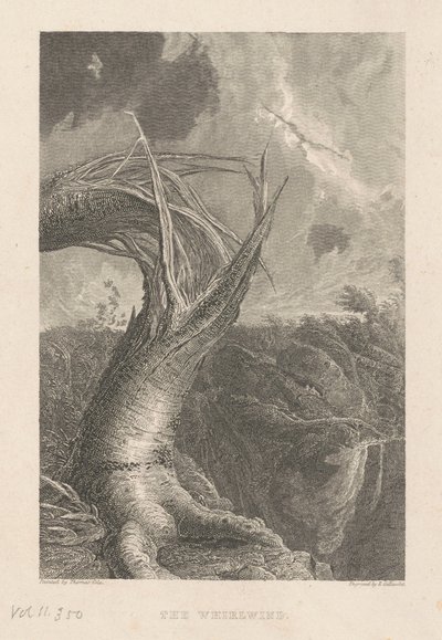 Myrskytuuli tekijältä Edward Gallaudet, after Thomas Cole