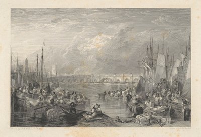 Old London Bridge ja lähialueet tekijältä Edward Goodall