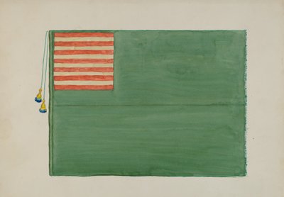 Vallankumouksellinen lippu, n. 1936. tekijältä Edward Grant