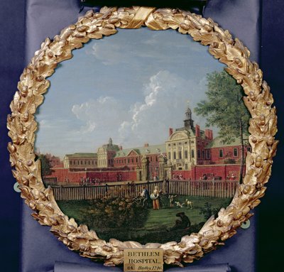 Bethlemin sairaala, n. 1747 tekijältä Edward Haytley