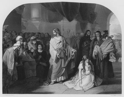 Go, And No More, kuvasta Royal Collectionissa (kaiverrus) tekijältä Edward Henry (after) Corbould