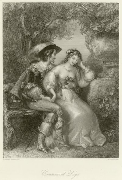 Rakastuneita päiviä tekijältä Edward Henry Corbould