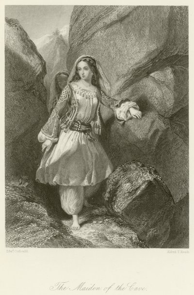 Luolan neito tekijältä Edward Henry Corbould