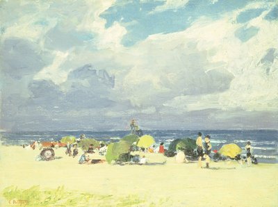 Violetti rantakohtaus tekijältä Edward Henry Potthast