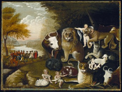 Rauhallinen valtakunta, n. 1833-34 tekijältä Edward Hicks