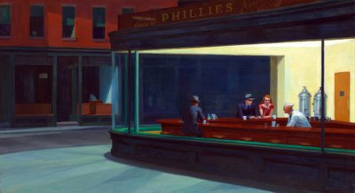 Nighthawks tekijältä Edward Hopper