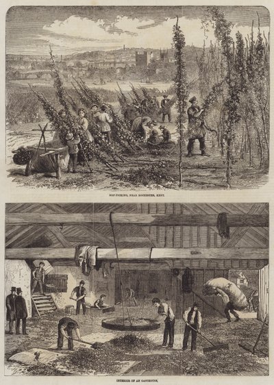 Humalapoiminta Kentissä tekijältä Edward Hull