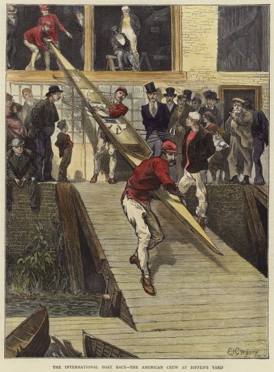 Kansainvälinen venekilpailu tekijältä Edward John Gregory