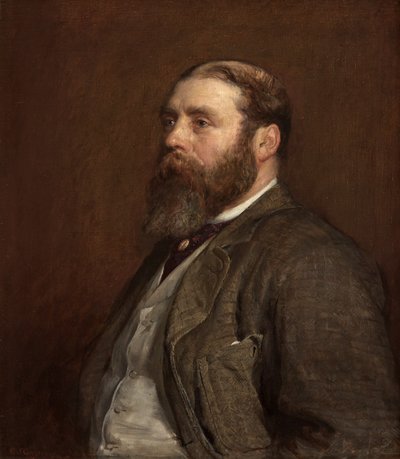 William Henry Wills, Esq., M.P. (Lord Winterstoke), n. 1880 (öljy kankaalle) tekijältä Edward John Gregory