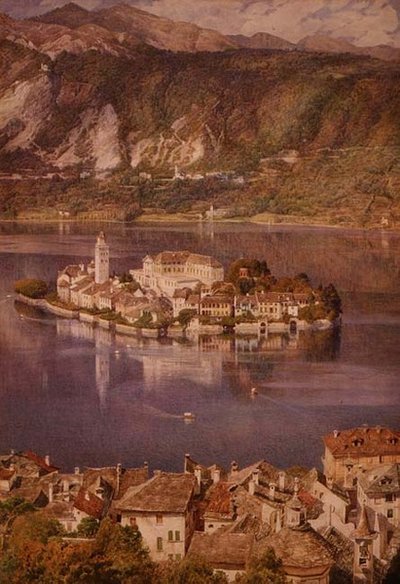 Isola San Giulio, Ortajärvi tekijältä Edward John Poynter