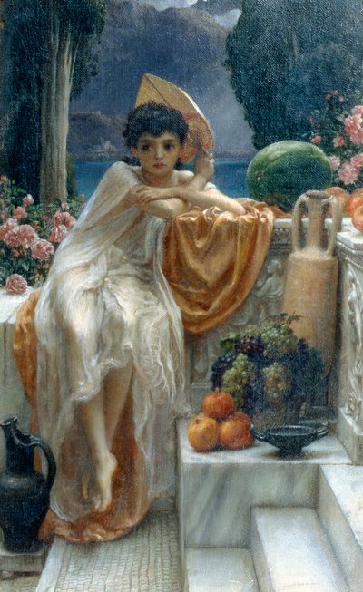Temppelin portailla tekijältä Edward John Poynter