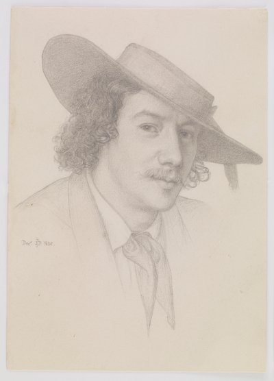 Whistlerin muotokuva, 1858. tekijältä Edward John Poynter