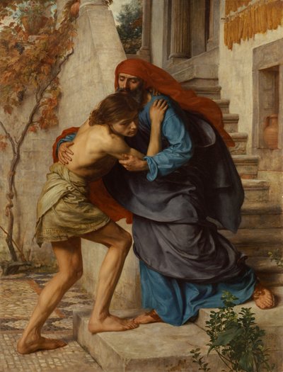 Tuhlaajapojan paluu tekijältä Edward John Poynter