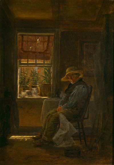 Neljäkymmentä silmäniskua, noin 1880 (öljy sommitelmalevylle). tekijältä Edward Lamson Henry