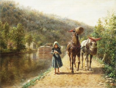 Hinausradalla, tekijältä Edward Lamson Henry