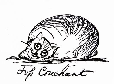 Kissahahmo (piirustus) tekijältä Edward Lear