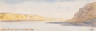 Abou Simbel; 8. helmikuuta 1867 klo 8.10 (369) tekijältä Edward Lear