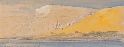 Abu Simbel, klo 10.30, 9. helmikuuta 1867 (383) tekijältä Edward Lear