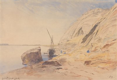 Abu Simbel, klo 11-11.30, 8. helmikuuta 1867 (374) tekijältä Edward Lear