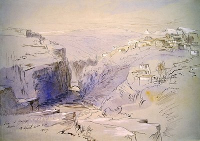 Baia, Zagora, Albania tekijältä Edward Lear