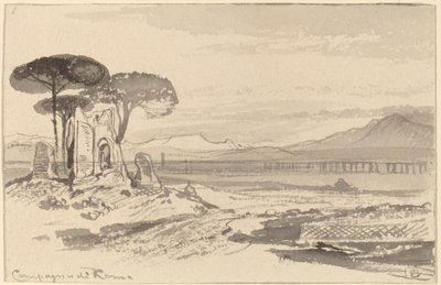 Rooman maaseutu tekijältä Edward Lear