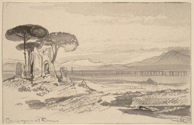 Rooman maaseutu tekijältä Edward Lear