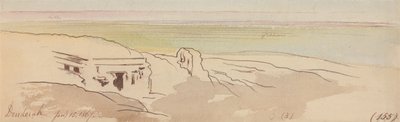 Dendera, 15. tammikuuta 1867 (155) tekijältä Edward Lear
