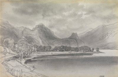 Derwentwater tekijältä Edward Lear