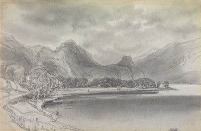 Derwentwater tekijältä Edward Lear