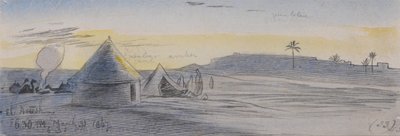 El Areesh, 18.30, 31. maaliskuuta 1867 (33) tekijältä Edward Lear