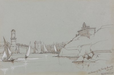 Entrada para o Porto de Marselha Finlandês tekijältä Edward Lear