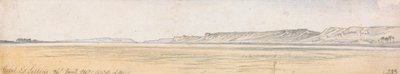 Gebel Es Silsilis tekijältä Edward Lear