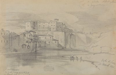Soran saari, 31. maaliskuuta 1842 tekijältä Edward Lear