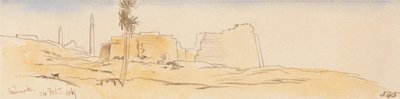 Karnak, 24. helmikuuta 1867 (545) tekijältä Edward Lear