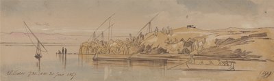 Luxor, kello 7.30, 20. tammikuuta 1867 (199) tekijältä Edward Lear