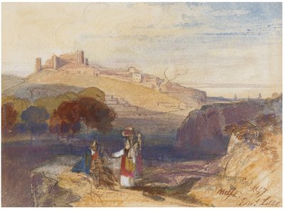 Melfi, Italia tekijältä Edward Lear