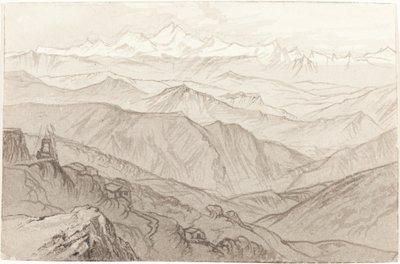 Mount Kinchinjunga All Things Fair, 1874. tekijältä Edward Lear